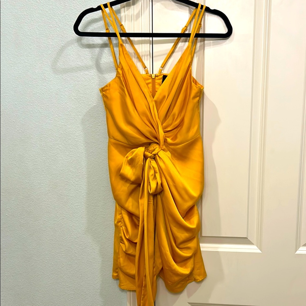 DO+BE gold dress